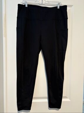 Arctic Cool Women’s Black High-Waist Pocket Cooling Leggings size 2X